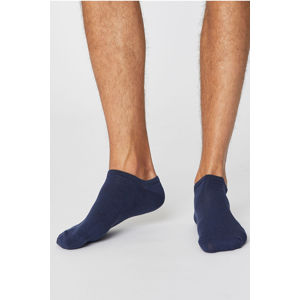 Pánské tmavě modré kotníkové ponožky Ashley Trainer Socks