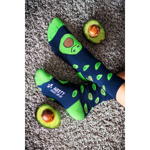 Modro-zelené ponožky Avocado