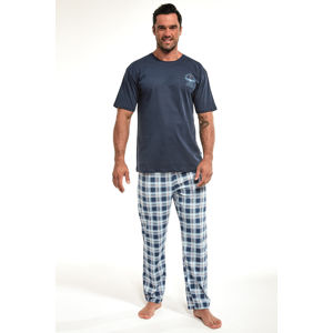 Pánské modré pyžamo Aviation