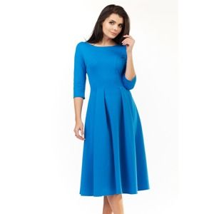 Modré šaty M155