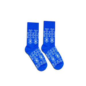 Modré ponožky Folk