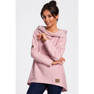Růžový pulovr B131