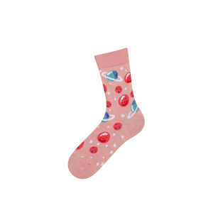 Růžové ponožky Outer Space
