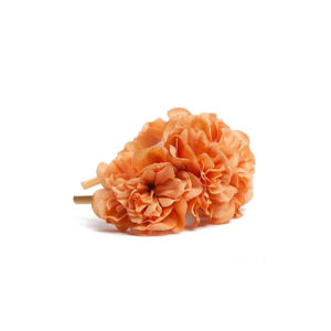 Oranžová čelenka s květinami Florisse