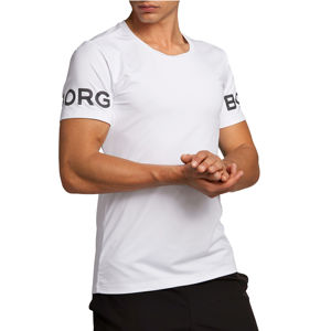 Pánské bílé tričko s krátkým rukávem Borg Tee