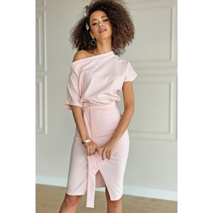 Světle růžové šaty MQ026
