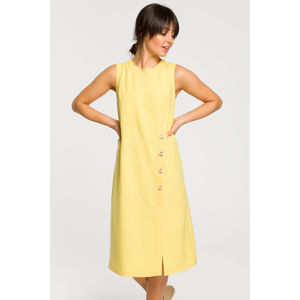 Žluté šaty B115