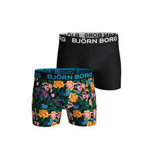 Pánské vícebarevné boxerky BB Strong Flower Sammy Shorts - dvoubalení