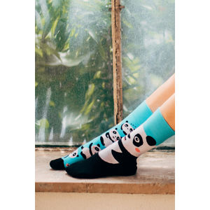 Vícebarevné ponožky Panda