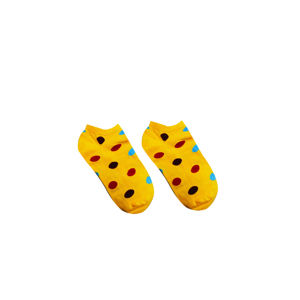 Žluté kotníkové ponožky Frutti