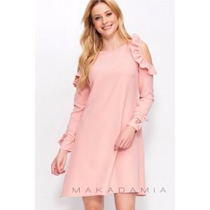 Růžové šaty M402