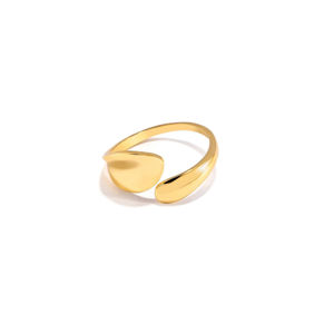 Prsten z chirurgické oceli ve zlaté barvě Scarlet