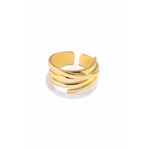 Prsten z chirurgické oceli ve zlaté barvě Annalise