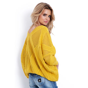 Žlutý pulovr F626