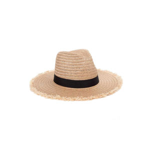Béžový slaměný klobouk Nataly