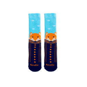 Modro-oranžové ponožky Fox