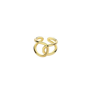 Prsten z chirurgické oceli ve zlaté barvě Margot
