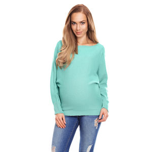Mátový těhotenský pulovr 70003C