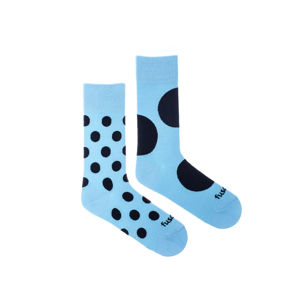 Modro-černé ponožky Diskoš Azúro