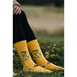 Žluté ponožky Víla Amálka