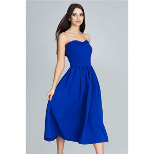 Modré šaty M602