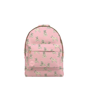 Růžový batoh Schnauzer