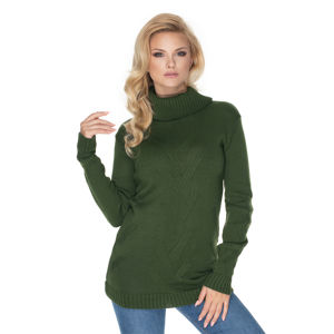 Zelený pulovr 40033
