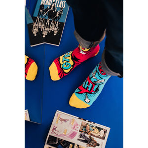 Vícebarevné ponožky Comics