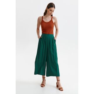 Zelené široké kalhoty SSP4114