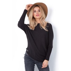 Černý pulovr F642