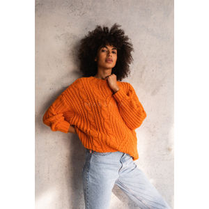 Oranžový pulovr Belfort