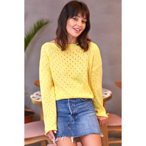 Žlutý pulovr BK019