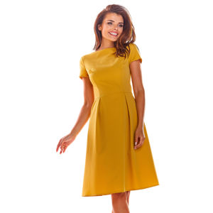 Žluté šaty A282