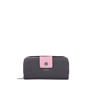 Šedo-růžová peněženka Fili