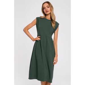 Zelené midi šaty M581