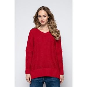 Červený pulovr I235