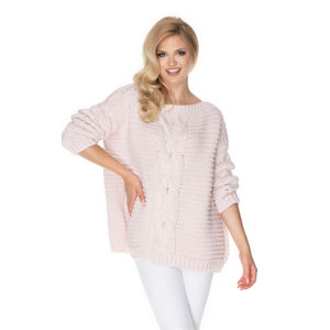 Světle růžový pulovr 30065