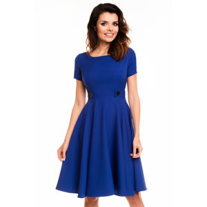 Modré šaty A135