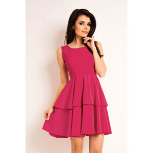 Růžové šaty A163