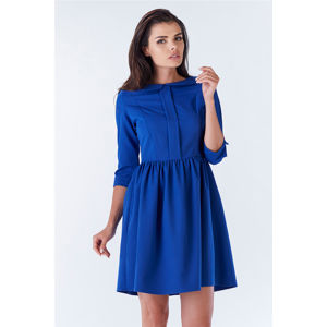 Modré šaty A183
