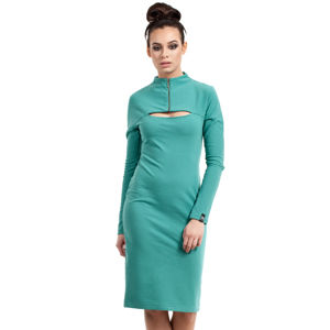 Zelené šaty BE 008