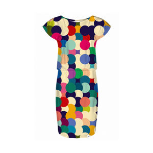 Vícebarevné šaty Dots CP-023