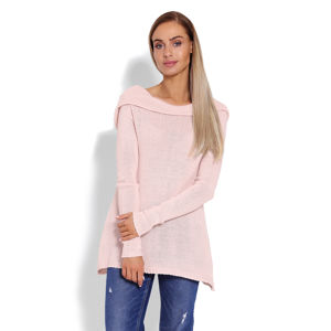 Světle růžový pulovr 40016
