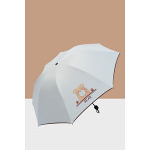 Bílý deštník Bear