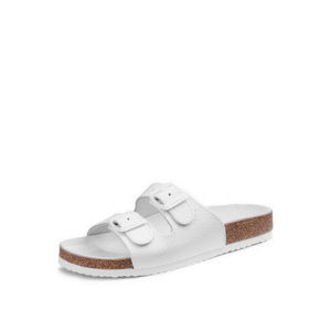 Dámské bílé pantofle Barea 030053