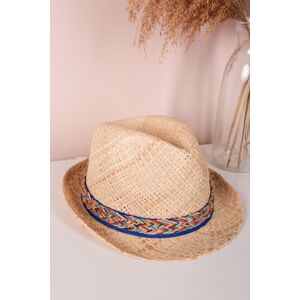 Béžový slaměný klobouk Arianna