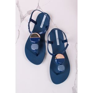 Tmavě modré gumové sandály Ella