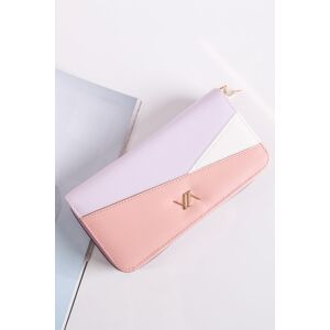 Růžovo-fialová peněženka Rhella