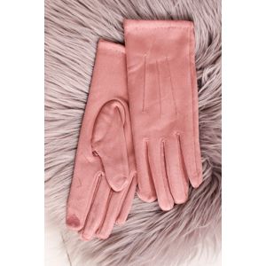 Růžové rukavice Aubree