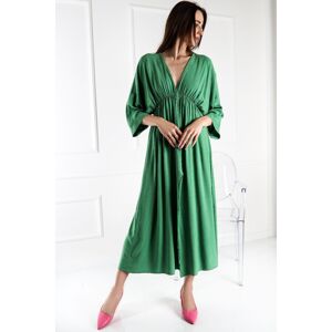 Zelené maxi šaty Valentina